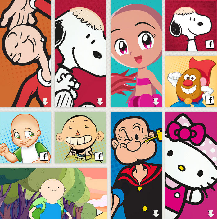 Campanha contra o câncer infantil deixa personagens de desenho