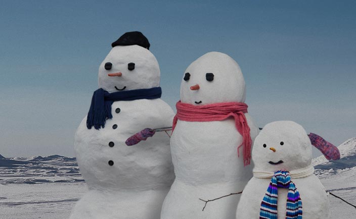 family_snowmen